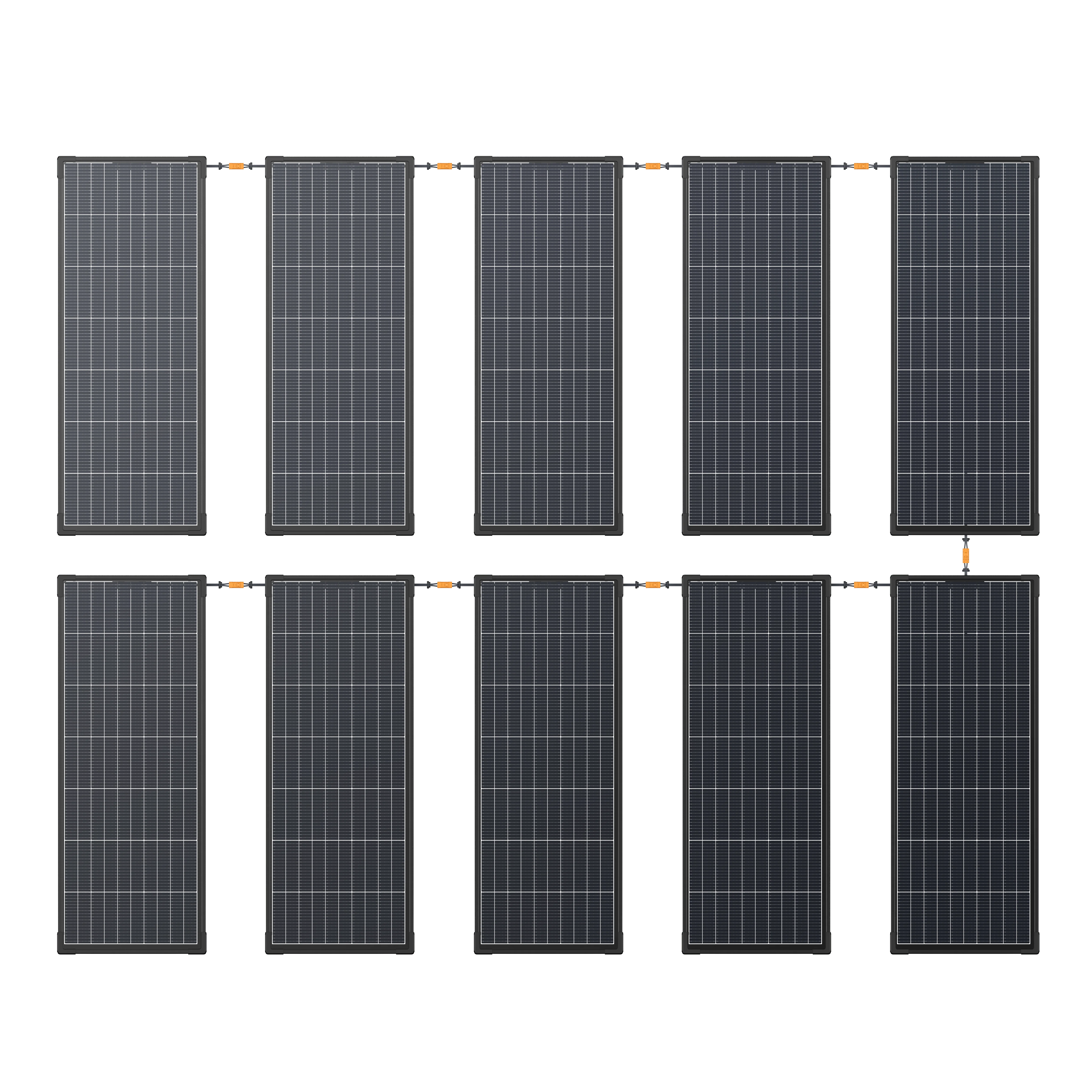 EcoFlow 130W RVMax Starres Solarpanel (2 Stück) - Image 3
