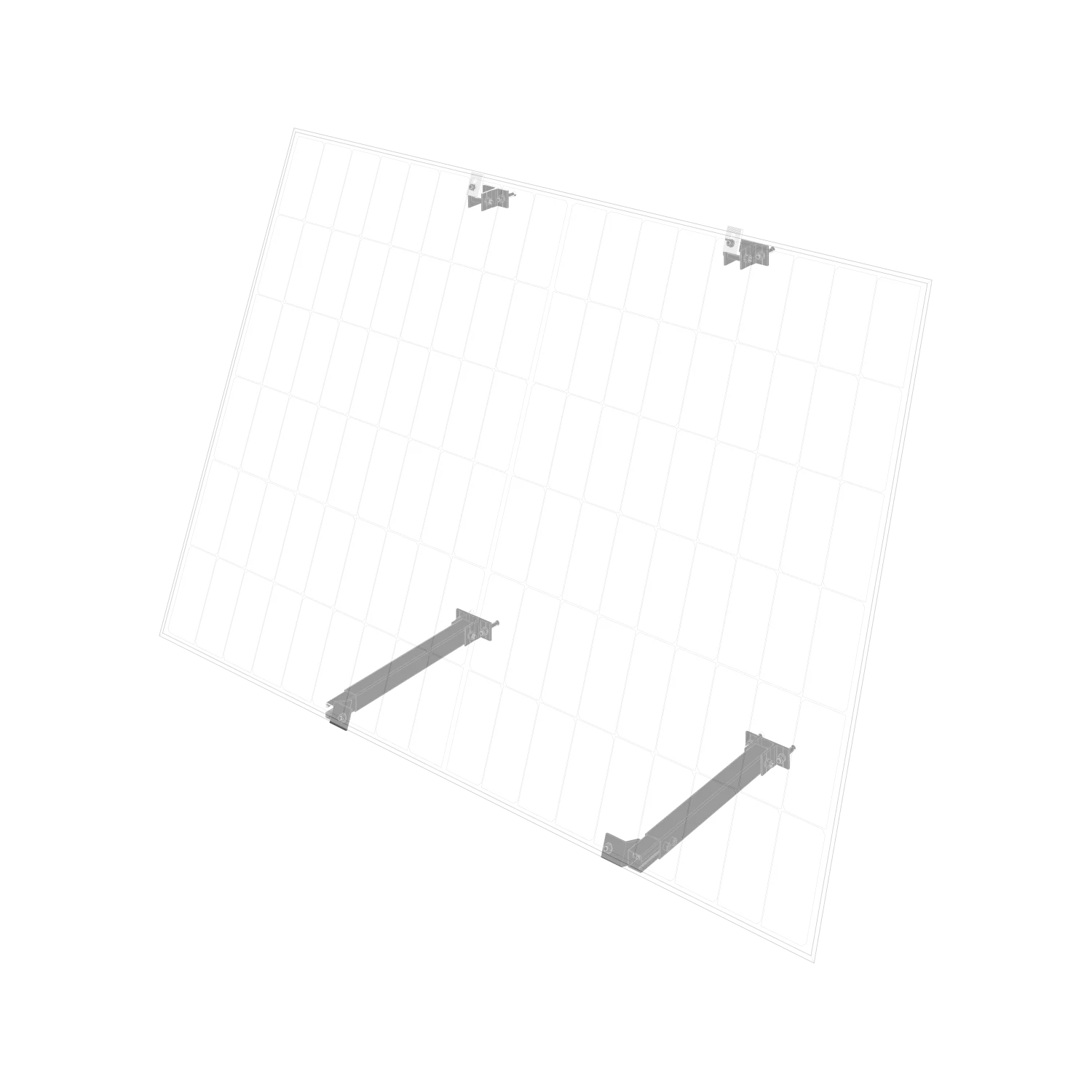 EcoFlow Verstellbare Halterung - Fassade