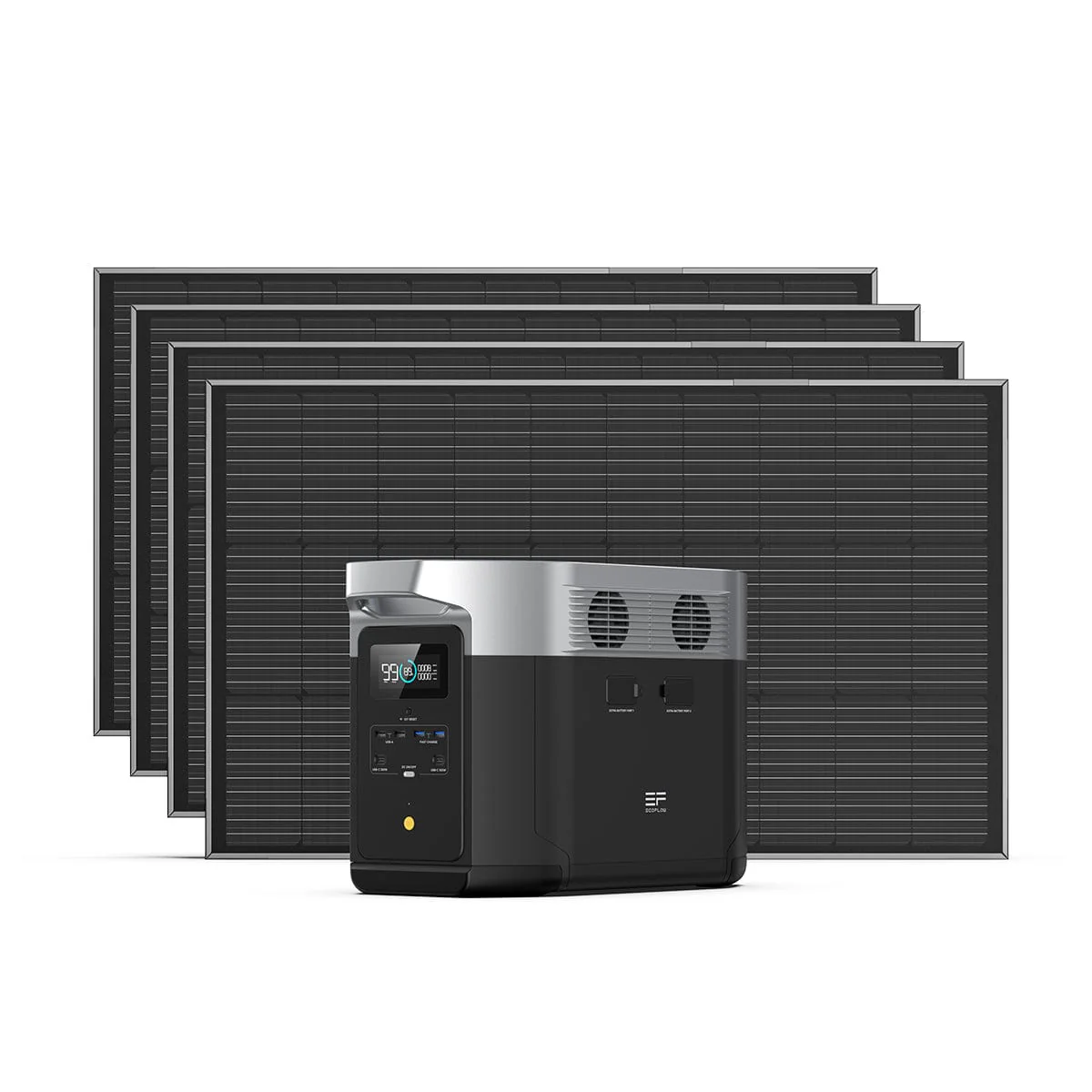 EcoFlow DELTA Max Solargenerator (Starrer PV100W) - Image 3