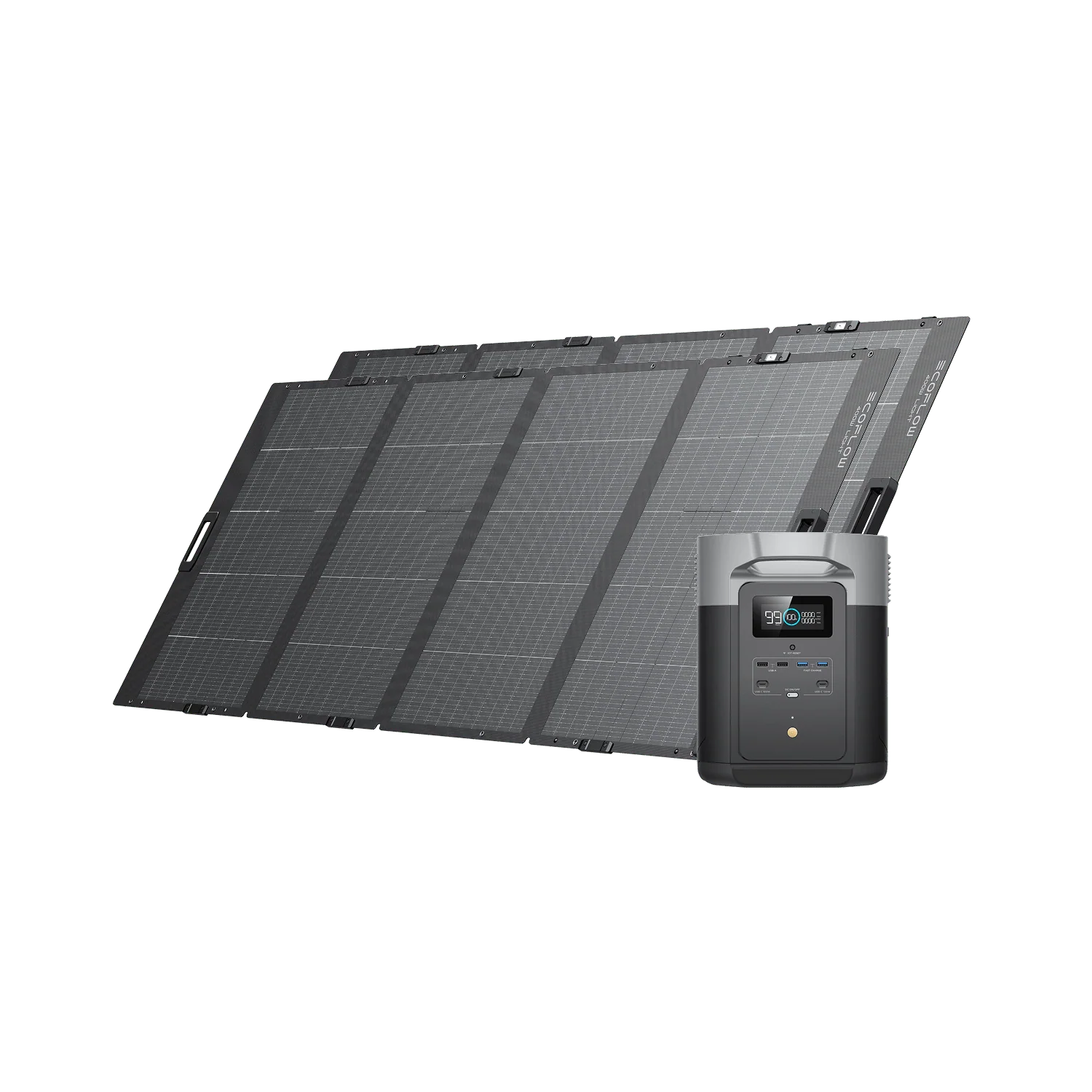 EcoFlow DELTA Max Solargenerator (Tragbarer PV400W) - Image 2