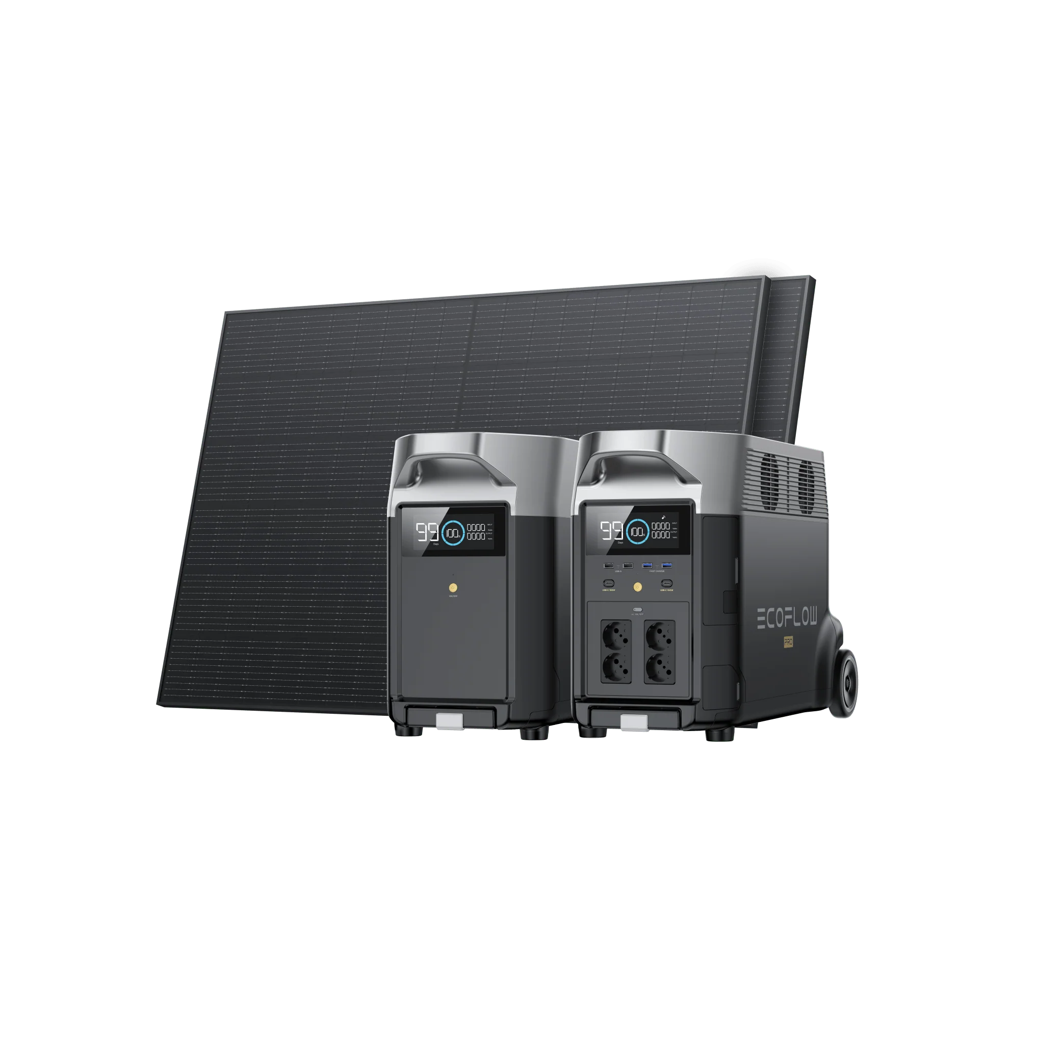 EcoFlow DELTA Pro Solargenerator (Starrer PV400W) - Image 3