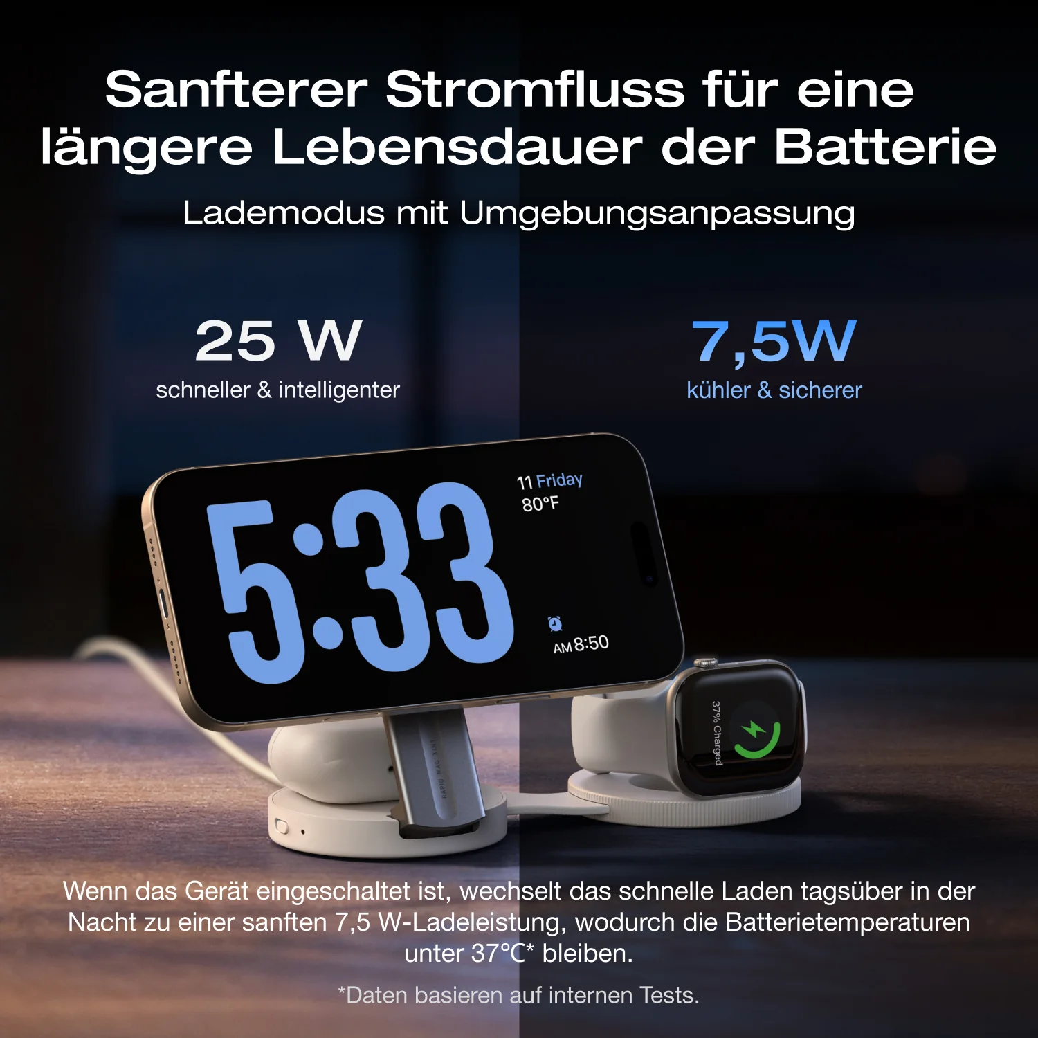 EcoFlow RAPID Mag Qi2.2 Wireless-Ladestation (3-in-1, faltbar) - Image 9