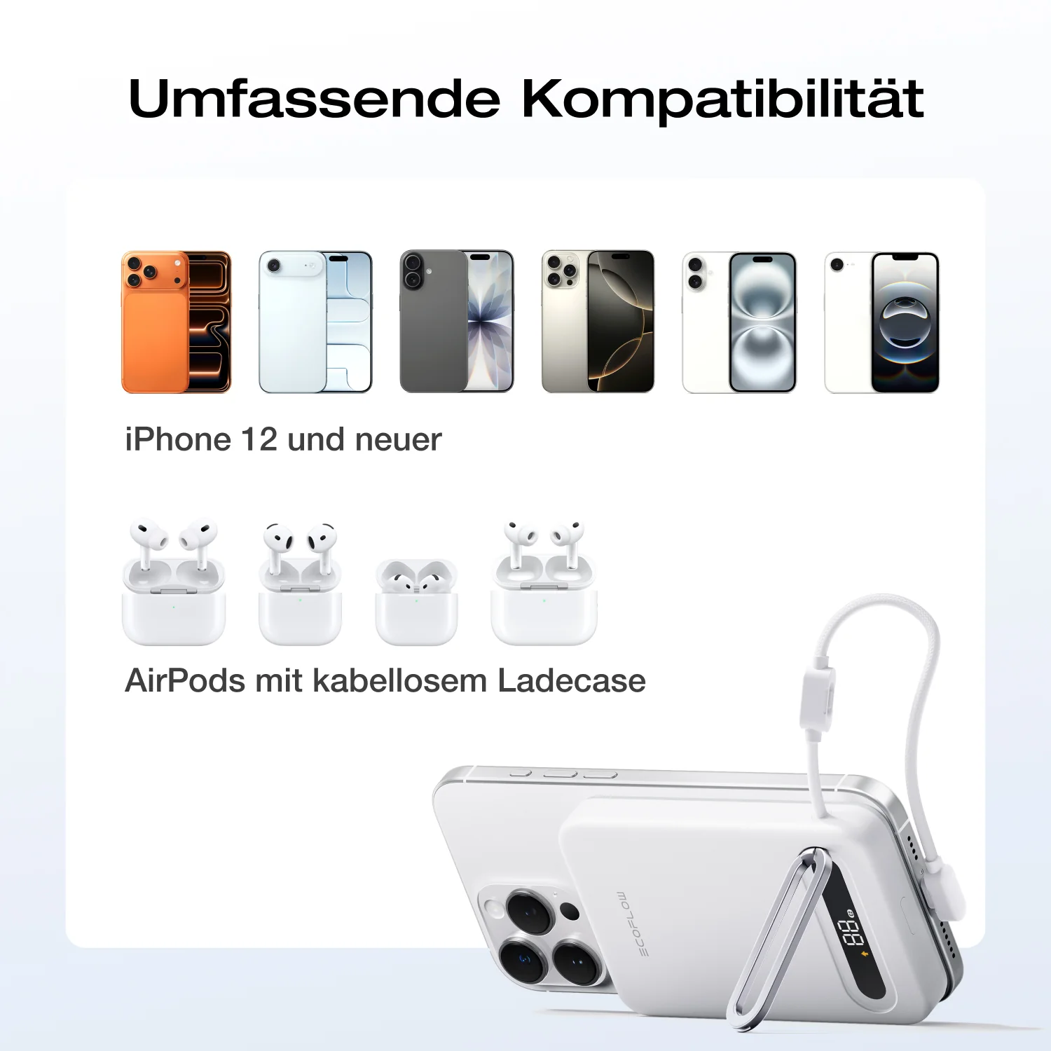 EcoFlow RAPID Mag Qi2.2 Powerbank (10.000 mAh, 25 W, integriertes USB-C Kabel) - Image 10