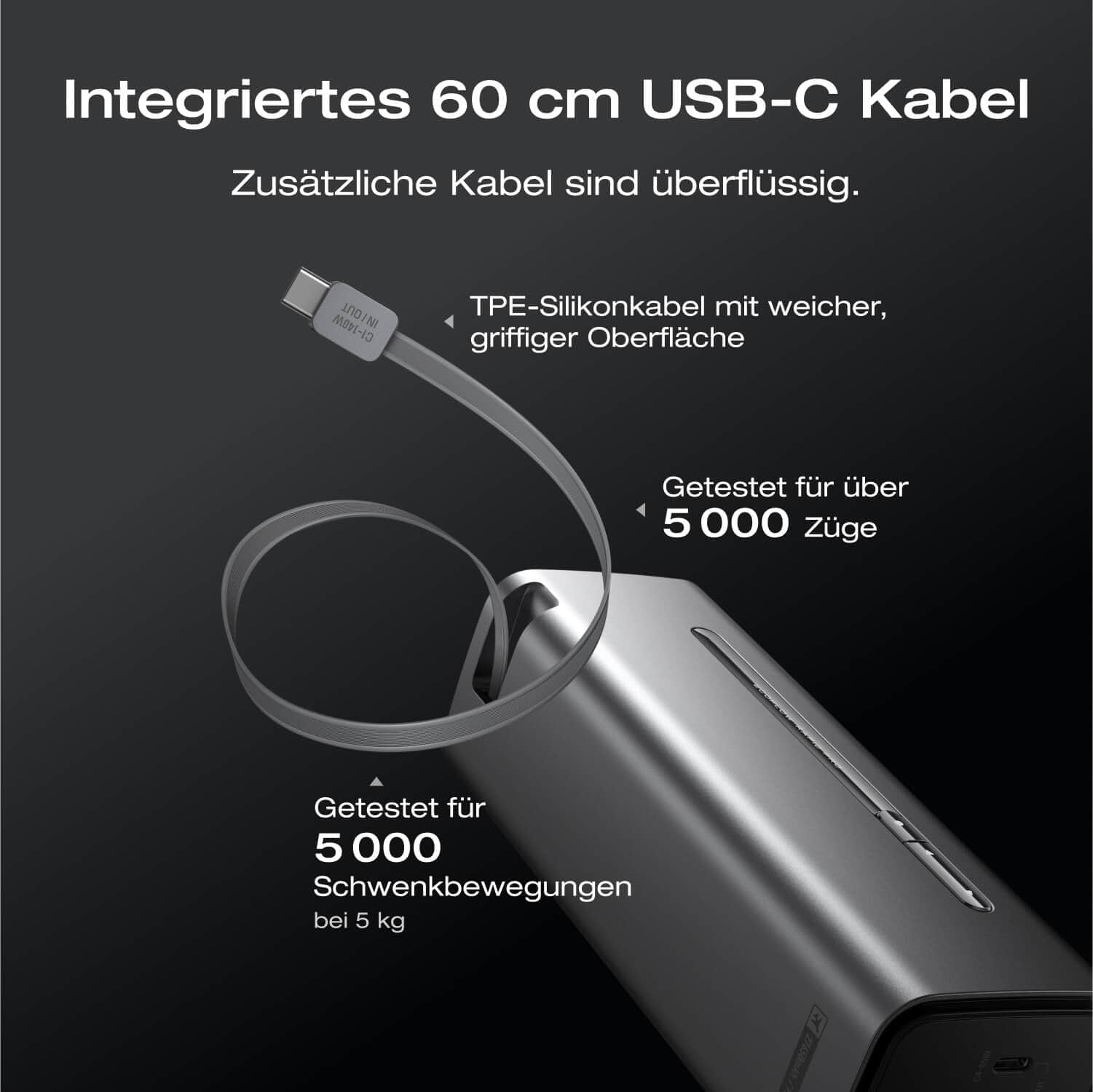 EcoFlow RAPID Pro Powerbank (27 650mAh, 300W, Integriertes 140W Kabel) - Image 7