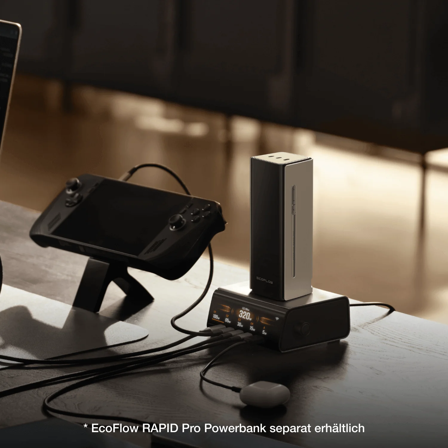 EcoFlow RAPID Pro Desktop-Ladegerät (320W, 5 Ports, GaN) - Image 5