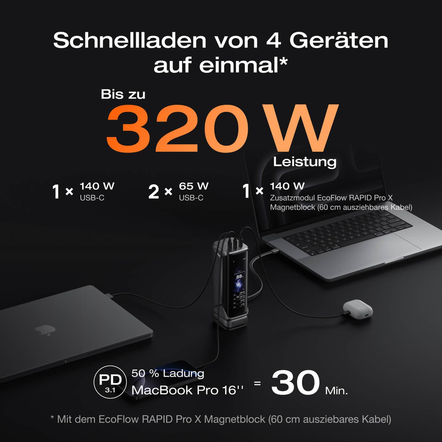 EcoFlow RAPID Pro X Powerbank (27 650mAh, 300 W) - Image 7